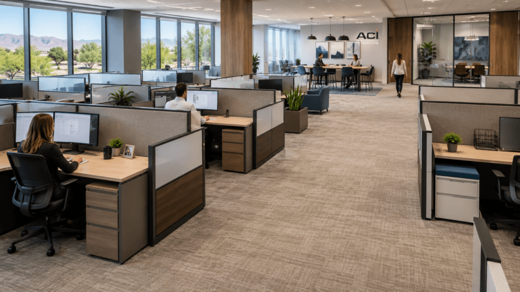 The Right Cubicle Layout Leaves More Empty Space Than You Expect